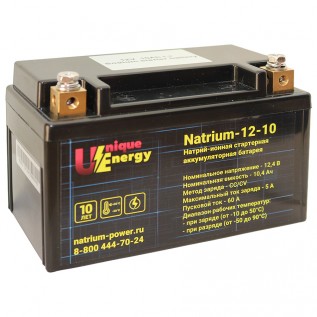 Аккумулятор Unique Energy Na-ion 12-10