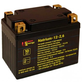 Аккумулятор Unique Energy Na-ion 12-2,6